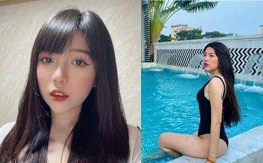 Lê Nguyễn Thái Cơ tự tin khoe cặp 